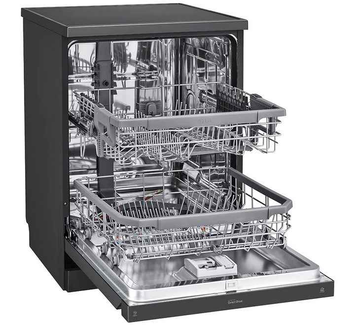 LG 14 Place Setting Dishwasher (DFB424FM Matt Black)
